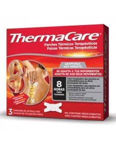 THERMACARE PARCHES TERMICOS ADAPTABLES 3 UDS