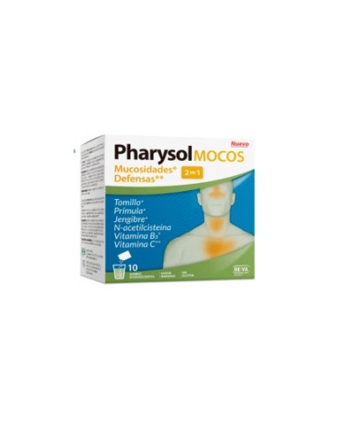 Pharysol Mocos 10 Sobres Efervescentes