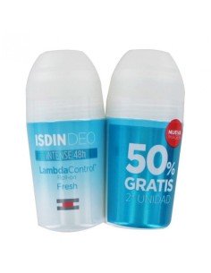 Isdin LambdaControl Desodorante roll-on 48h Fresh 2x50 ml