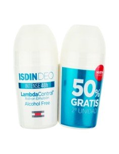 Isdin LambdaControl Desodorante roll-on 48h Alcohol Free 2x50 ml