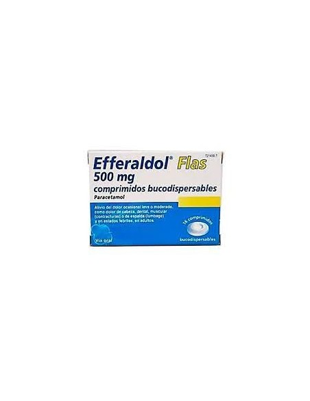 Efferalgan Flas 500 mg 16 comprimidos bucodispersables