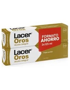 Lacer Oros Pasta Dentífrica Pack Duplo 125 +125 ml