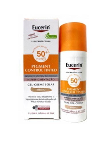 Eucerin Pigment Control Tinted Tono Medio SPF 50+ Gel-Crema 50 ml