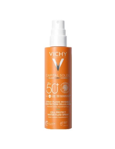 Vichy Capital Soleil SPF 50+ Cell Protect Water Fluid Spray 200 ml