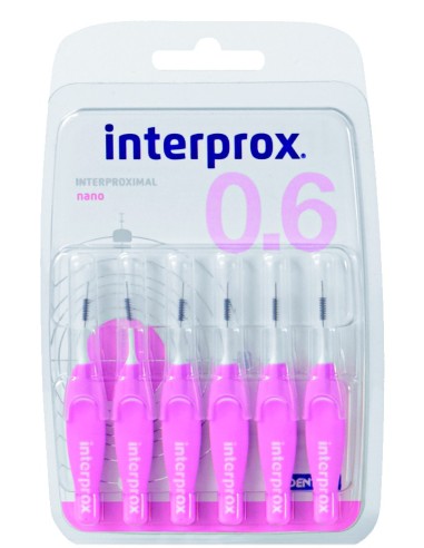 Cepillo Interprox nano 6 unidades