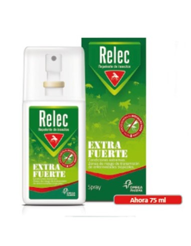 Relec Repelente de insectos Extra Fuerte spray 75 ml