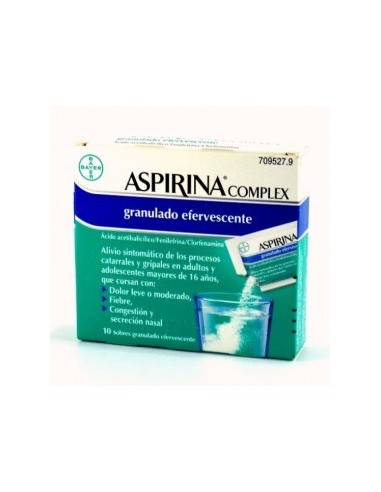 Aspirina Complex 10 sobres