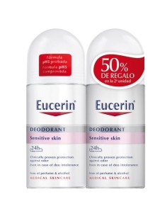 Eucerin Desodorante Piel Sensible 2 x 50 ml Duplo