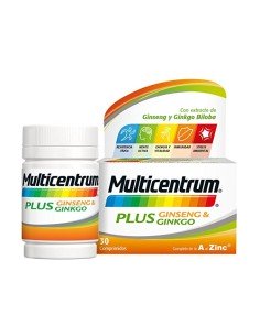 Multicentrum Plus Ginseng&Ginkgo 30 comprimidos