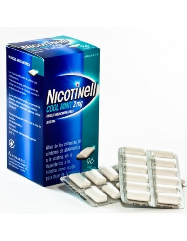 Nicotinell Cool Mint 2mg 96 Chicles Medicamentosos