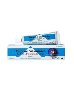Rinocusi Vitamínico 12.500 UI/G Pomada Nasal 10 g
