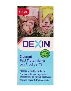 Dexin Champú Post Tratamiento Piojos con Arbol del Te 150 ml