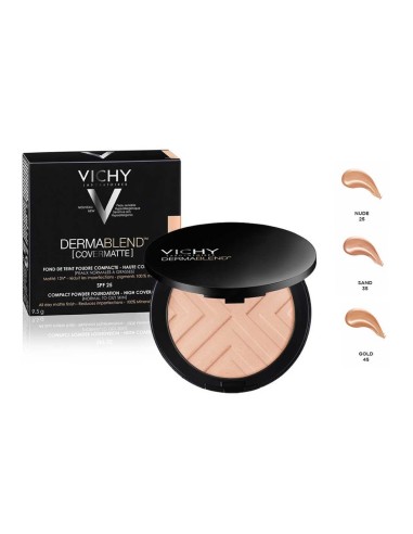  Vichy Dermablend Covermatte Nude SPF   Polvo Compacto  ,  g