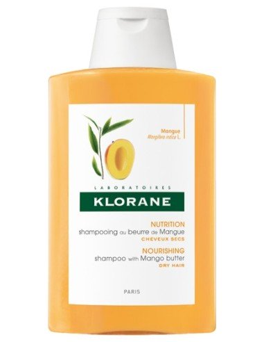 Klorane Champú a la Manteca de Mango 400 ml