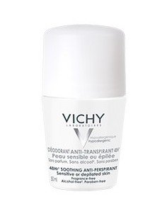 Vichy Desodorante Antitranspirante 48h Piel Sensible 50ml