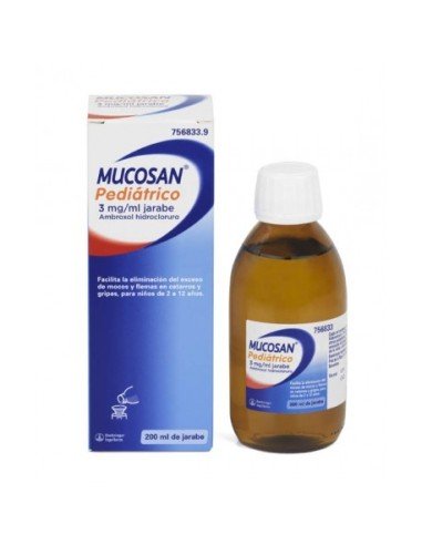 Mucosan Pediátrico 3mg/ml Jarabe 200 ml