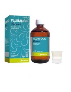 Fluimucil 40 mg/ml solución oral Sabor a Fresa 200 ml
