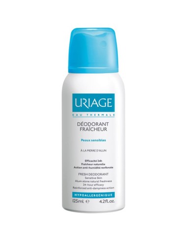 Uriage Desodorante Frescor Spray 125 ml