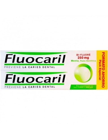 Fluocaril Pasta Dentifrica 2x125 ml Pack Ahorro