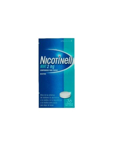 Nicotinell Mint 2 mg 36 Comprimidos Para Chupar