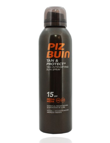 Piz Buin Spray Tan&Protect Spf15+ Intensificador del Bronceado 150 ml