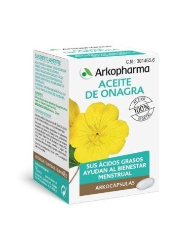Arkopharma Aceite de Onagra 100 cápsulas