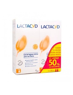 Lactacyd Gel higiene íntima duplo 50% descuento segunda unidad 200 ml