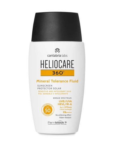 Heliocare 360º Mineral Tolerance Fluid 50+ 50ml