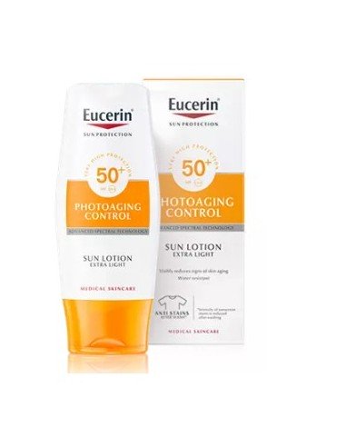 Eucerin Sun Lotion Photoaging Control Extra Light FPS 50+ 150ml