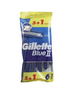 Gillette Blue II Desechable 6 Unidades