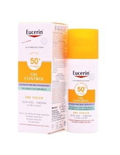 Eucerin Sun Gel Crema Oil Control Dry Touch Spf 50+ 50ml