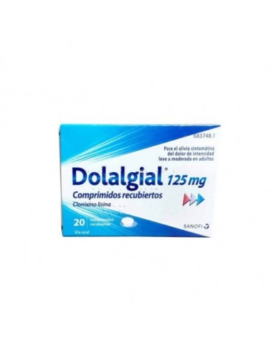 Dolalgial 125 mg, 20 comprimidos