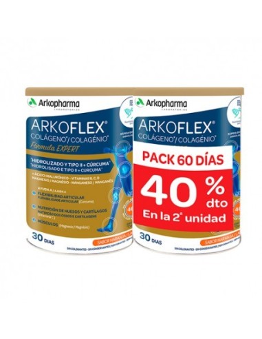 Arkoflex Dolexpert Arkopharma Duplo 2x390 g Sabor Naranja+Regalo batidora