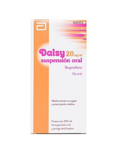 Dalsy 20 mg/ml suspensión oral 15 ml