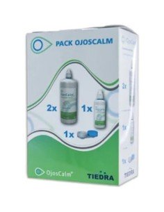 Ojoscalm Pack 2x360 ml+1x60 ml+Portalentes