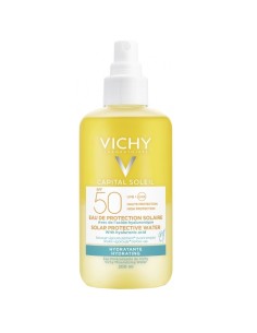 Vichy Ideal Soleil Spf50+ Agua de Protección Hidratante con acido hialuronico 200ml