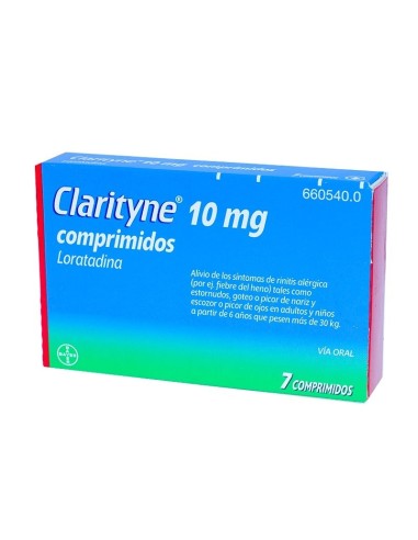 Clarityne10 mg 7 Comprimidos