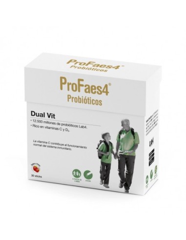 ProFaes Probióticos Dual Vit 30 Sticks