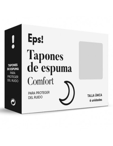Eps! Tapones de Espuma Comfort 6 Unidades