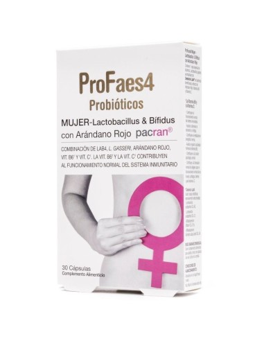 Profaes4 Probióticos Mujer Cepas Bacterianas 30 capsulas