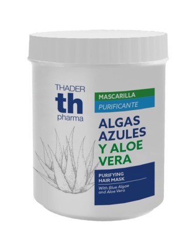 Th Thader Pharma Mascarilla Purificante Algas Azules y Aloe Vera 700ml