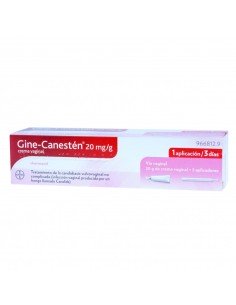 Gine-Canesten Crema Vaginal 20mg/g 20 gramos+3 aplicadores