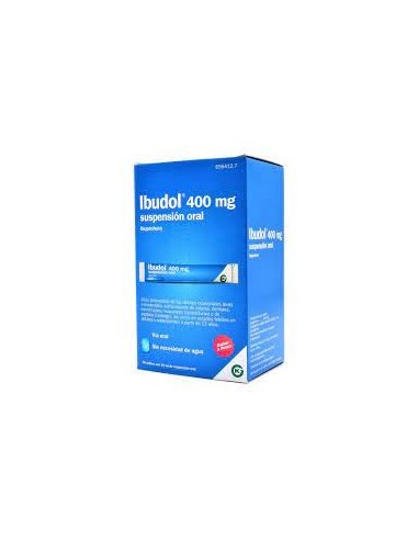 Ibudol 400 mg 20 sobres
