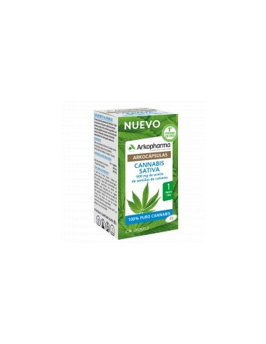 Arkocápsulas Cannabis Sativa 45 Cápsulas