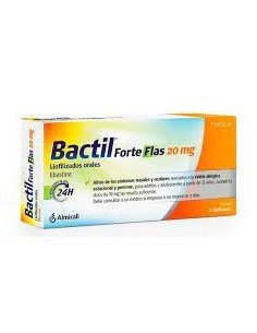 Bactil Fote Flas 20 mg 10 comprimidos liofilizados
