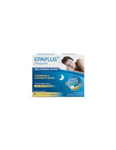 Epaplus Sleepcare Melatonina con Triptófano 60 comprimidos