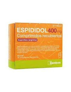 Espididol 400 mg 18 comprmidos