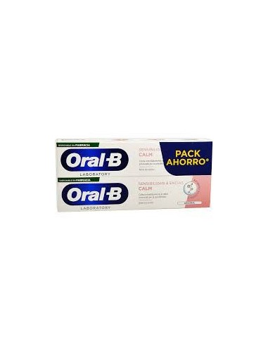 Oral-B Sensibilidad & Encías Calm Pasta Dentífrica Original 2x100 ml