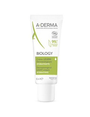 A-Derma Biology Crema Hidratante Ligera 40 ml