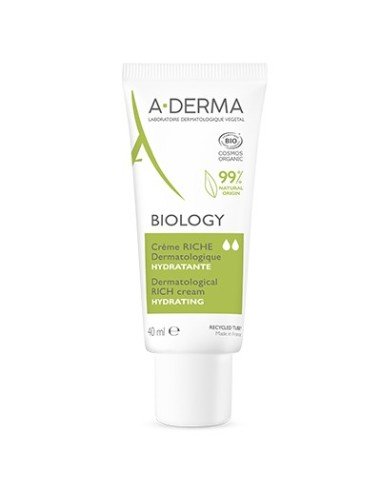 A-Derma Biology Crema Hidratante Rica 40 ml